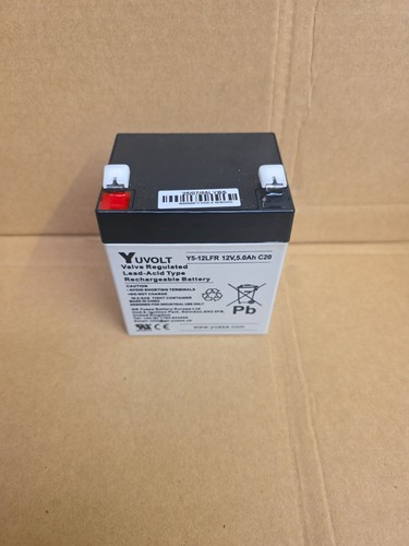 Yuasa 12v 5ah battery - 12v,