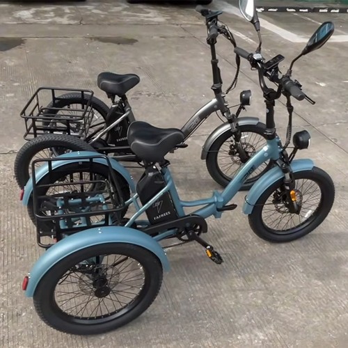 Foldable electric tricycle 48v - tricycle,