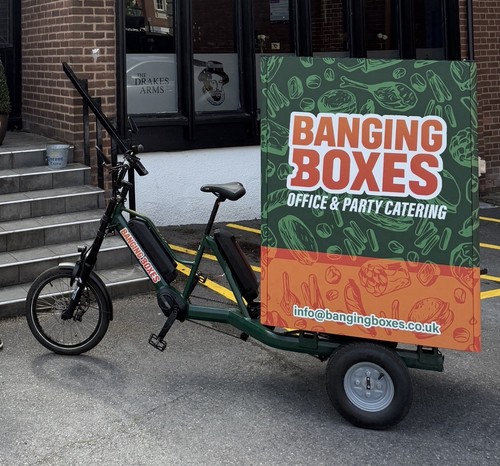 Electric cargo trike - cargo,