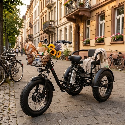 Fwd stable electric tricycle - electric,