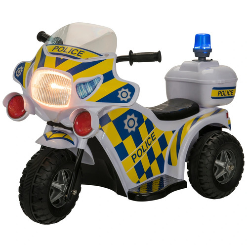 Kids electric police - kids, motorbike