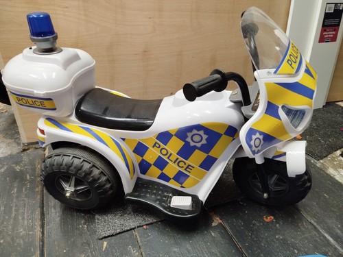 Kids electric police tricycle - kids,